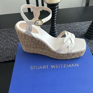 Like new, worn once Stuart Weitzman wedge
